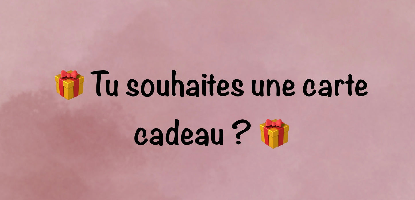 Carte cadeau